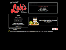 Tablet Screenshot of lubis.com